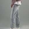Grey Tapered Fit Jeans
