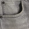 Grey Tapered Fit Jeans