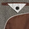 Grey Textured Check Waistcoat