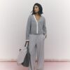 Grey Tipped Cardigan