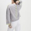 Grey Tipped Detail Jumper