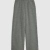 Grey Wide Leg Joggers