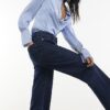 Indigo Relaxed Straight Leg Jeans