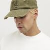 Khaki 74 Distressed Cap