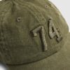 Khaki 74 Distressed Cap