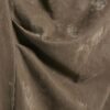 Khaki Hammered Effect Cowl Neck Midi Dress