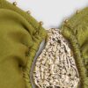 Khaki Hardware Bandeau Bikini Top