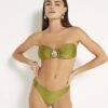 Khaki Hardware Bikini Bottoms