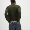 Khaki Lace Hem Jumper