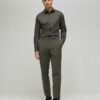 Khaki Muscle Fit Shirt