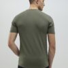 Khaki Muscle Fit T-Shirt