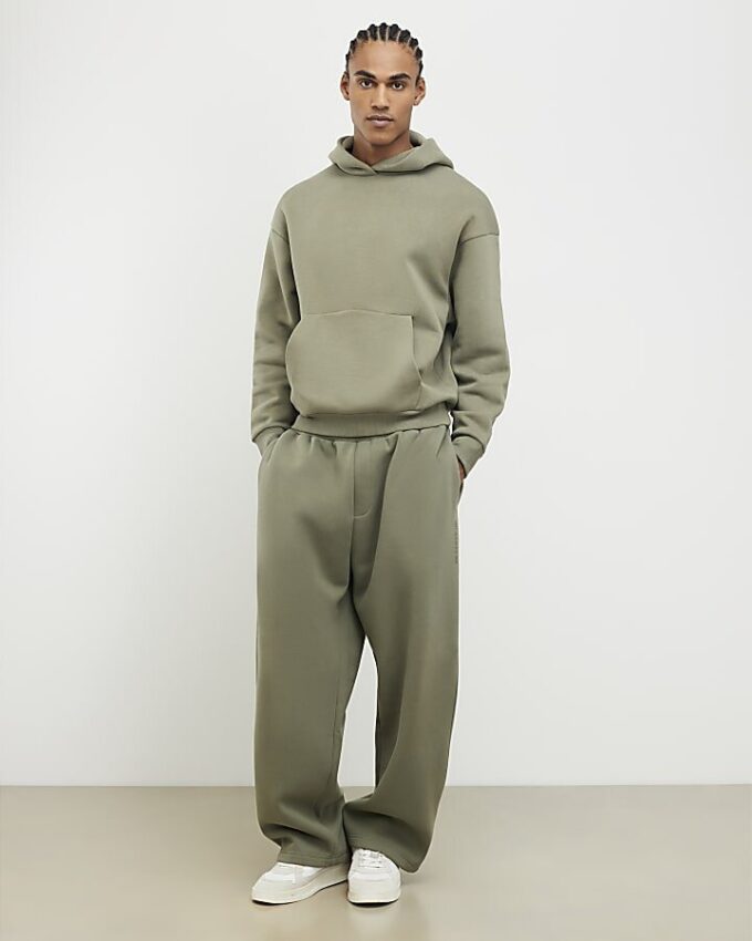 Khaki Oversized Fit Hoodie Khaki Oversized Fit Hoodie