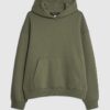 Khaki Oversized Fit Hoodie Khaki Oversized Fit Hoodie