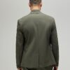 Khaki Skinny Fit Suit Jacket