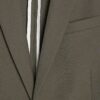 Khaki Skinny Fit Suit Jacket