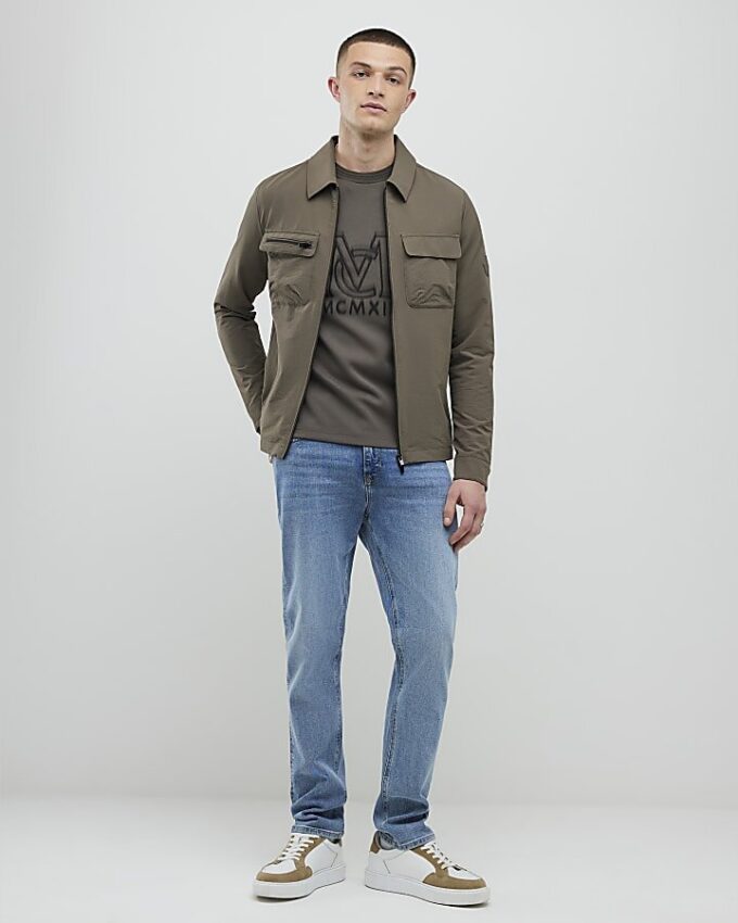 Khaki Slim Fit MCMXII T-Shirt