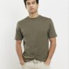 Khaki Slim Fit T-Shirt