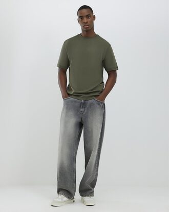 Khaki Slim Fit T-Shirt