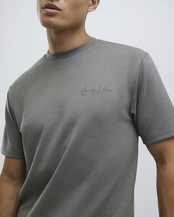 Khaki Slim Fit T-Shirt