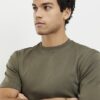 Khaki Slim Fit T-Shirt