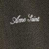 Khaki Slim Fit Textured Ame Saint T-Shirt