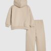 Mini Boys Beige Essentialism Hoodie Set