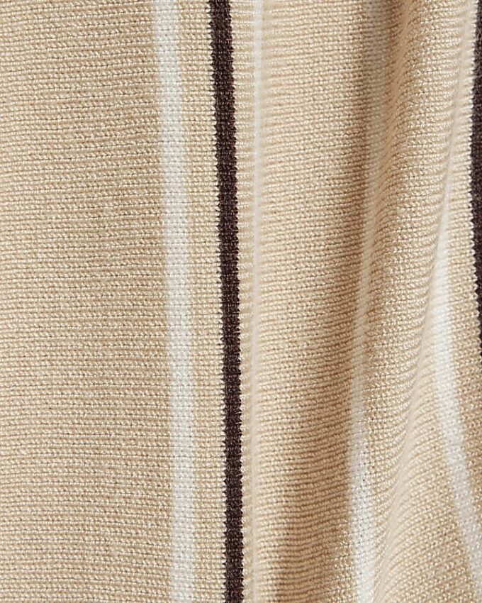Mini Boys Beige Funnel Neck Top