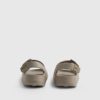Mini Boys Beige Moulded Double Strap Sliders