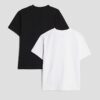 Mini Boys Black Pack Of 2 RI T-Shirts