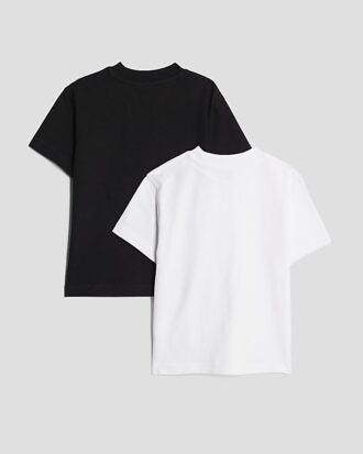 Mini Boys Black Pack Of 2 RI T-Shirts