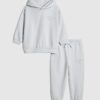 Mini Boys Blue Essentialism Hoodie Set