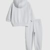 Mini Boys Blue Essentialism Hoodie Set