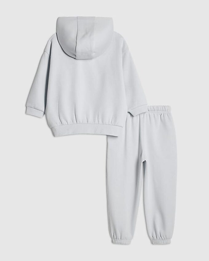 Mini Boys Blue Essentialism Hoodie Set