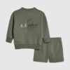 Mini Boys Green Palais Sweatshirt Set Mini Boys Green Palais Sweatshirt Set