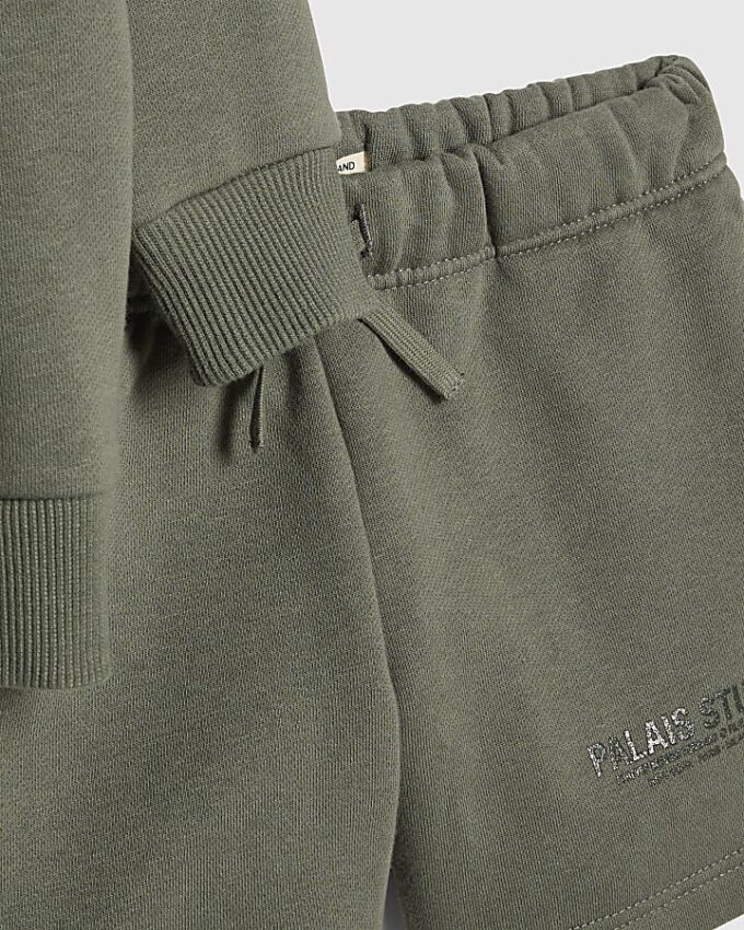 Mini Boys Green Palais Sweatshirt Set Mini Boys Green Palais Sweatshirt Set