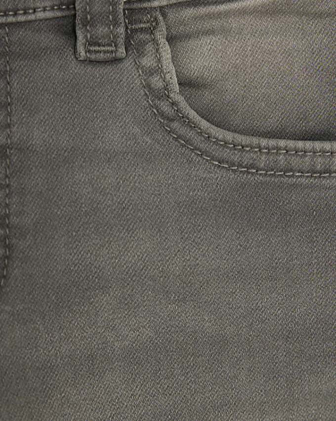Mini Boys Grey Stretch Tapered Jeans