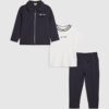 Mini Boys Navy Jacket 3 Piece Set Mini Boys Navy Jacket 3 Piece Set