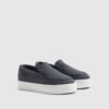 Mini Boys Navy Loafers