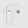 Mini Boys White Japanese Dragon T-Shirt