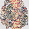 Mini Boys White Japanese Dragon T-Shirt