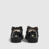 Mini Girls Black Bow Straps Mary Jane Shoes