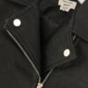 Mini Girls Black Faux Leather Biker Jacket