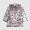 Mini Girls Black Graffiti Print Raincoat
