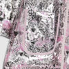 Mini Girls Black Graffiti Print Raincoat