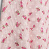 Mini Girls Pink Floral Collar Dress