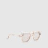 Mini Girls Pink Glitter Aviator Sunglasses