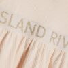 Mini Girls Pink RI Ribbed Dress