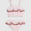 Mini Girls Pink Strawberry Tankini Set Mini Girls Pink Strawberry Tankini Set