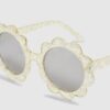 Mini Girls Yellow Flower Sunglasses