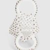 Multi Colour Diamante Beaded Clutch Bag